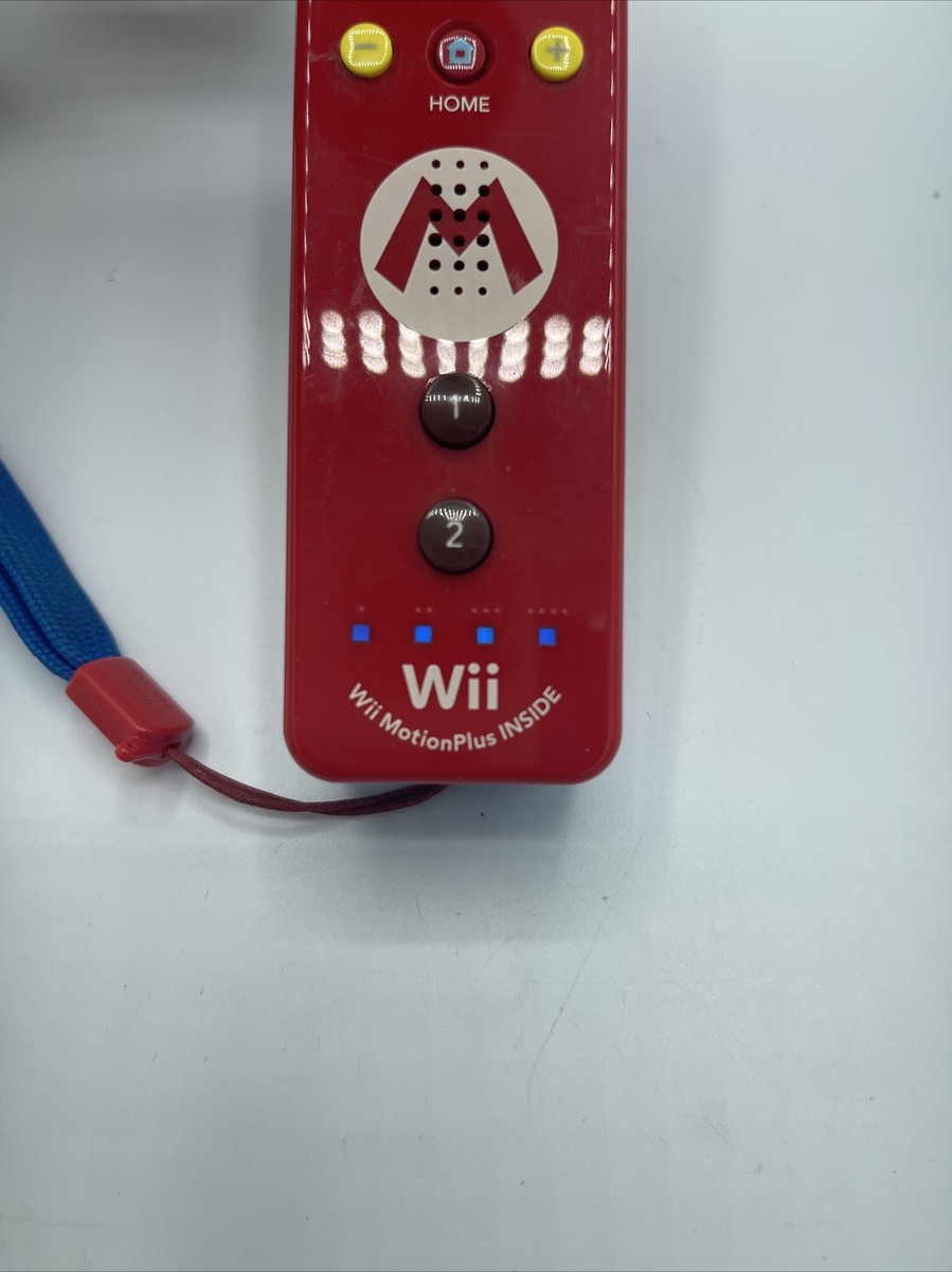 MANETTE WIIMOTE Nintendo Super Mario Bros Wii Limitée Motion Plus Inside EUR 39,99 - FR