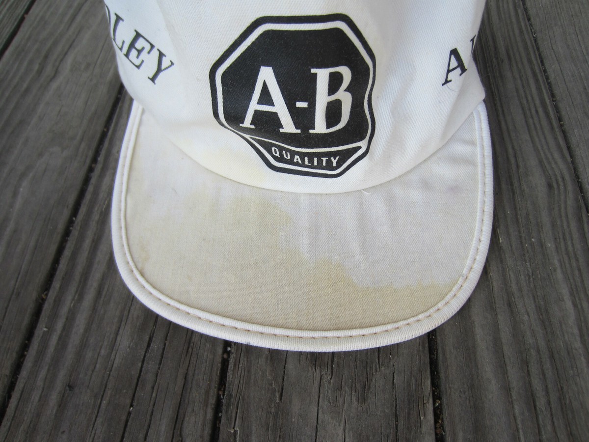 Vintage Allen Bradley AB Hat Cap Broner Milwaukee *FREE SHIP