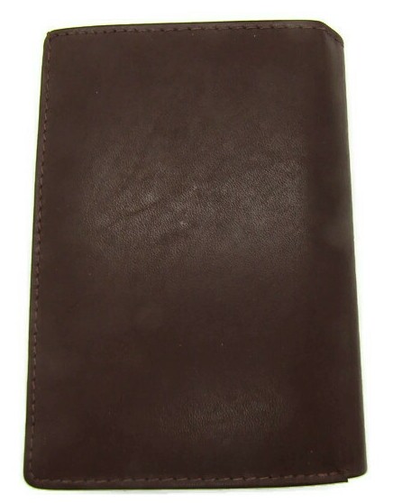 Portafoglio Tasche Multiple Portafoglio Uomo In Vera Pelle Marrone Chiaro - Con Finestra ID, Tasca Moneta Con Cerniera, RFID Blocking Portafoglio Pelle Marrone Chiaro Uomo Rfid Blocking