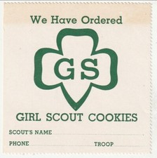 U. S. A. - Scouting, Girl Scout Cookies M 