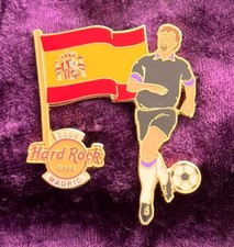 Hard Rock Café Madrid Soccer Player Flag 2006 #33344
