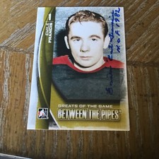 Autographed  2014  ITG  Emile Francis.   HOF.         #H-1