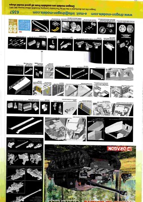 PPOT31 MODELLBAUSATZ WERBUNG 11X8 DRAGON 10CM K.PZ.SFI.IVA DICKER MAX
