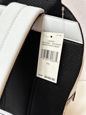 Michael Kors Cooper Sling Pack Crossbody Backpack MK Rainbow Optic White Multi MICHAEL KORS COOPER RAINBOW COMMUTER SLING BAG BACKPACK  main image 3