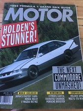 Motor Car magazine APRIL 1993 NSX RX7 VR EUNOS XANTIA XJ40 320I 968 APOLLO TELST