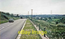 Photo 12x8 Approaching site of Bryncir/Brynkir station on the A487 View so c1975