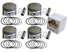 Kawasaki GPZ1100 B1 / B2 Piston Kit - Oversize OS +0.50mm / Piston Rings Piston 