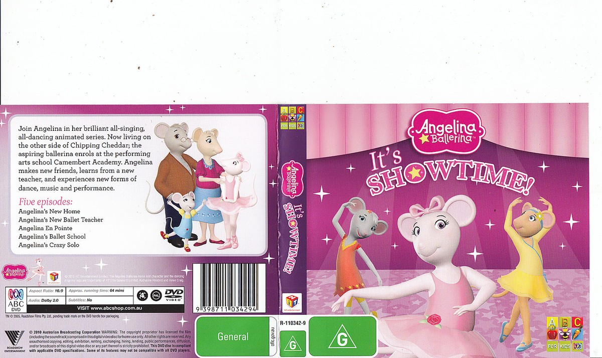 (未使用･未開封品)Angelina Ballerina [DVD] Angelina Ballerina: Love to Dance (AMAZING DVD IN PERFECT