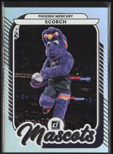 Scorch 2026 Donruss WNBA Maskottchen Einsatz Phoenix Mercury