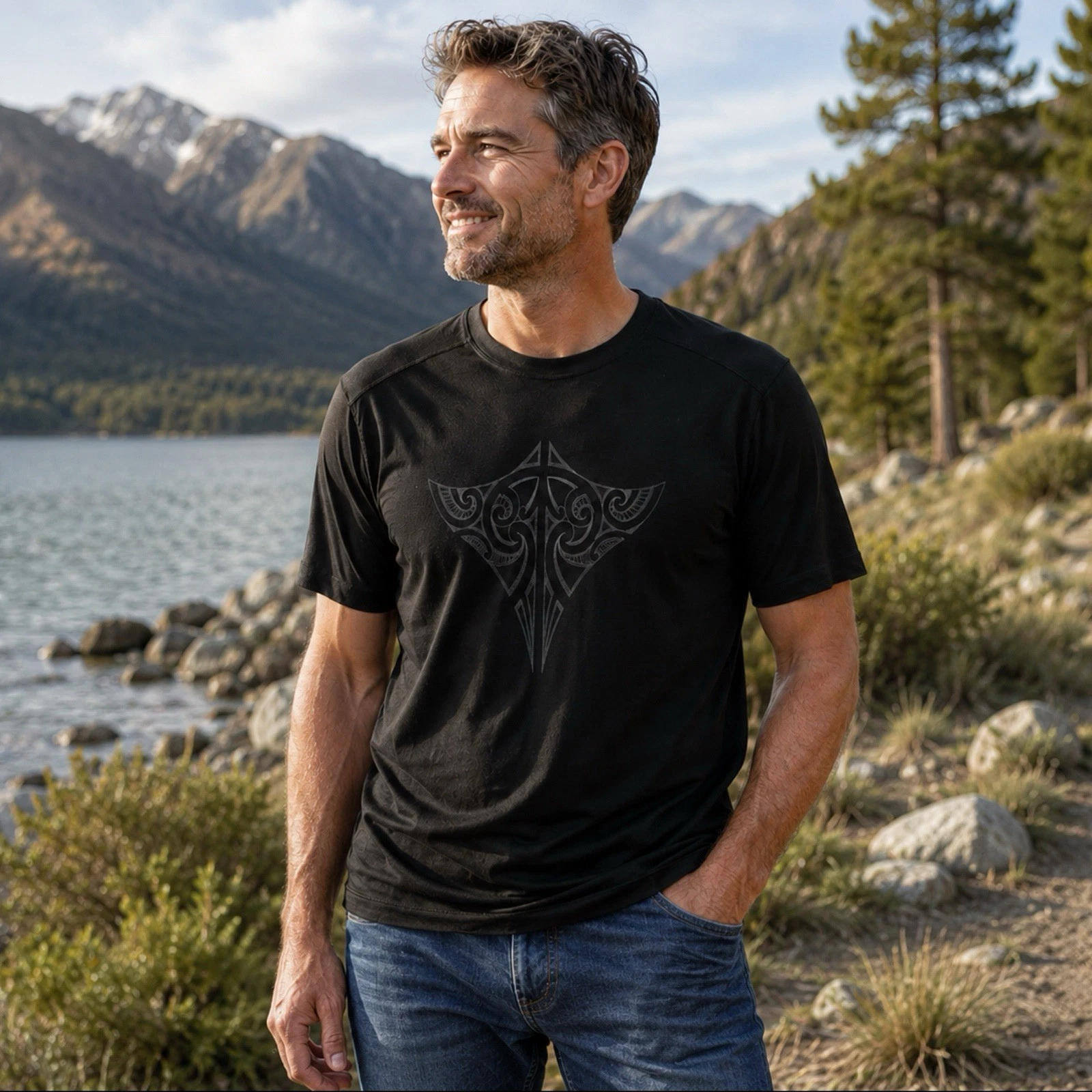 Tussock Ridge Size XL Merino Wool T-Shirt Black New Zealand Outdoor Base Layer
Opens in a new window