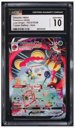 Orbeetle VMAX graded CGC 10 for sale on eBay
