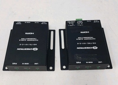 Lot of (2) Crestron HD-TX-101-C-E DM Lite HDMI over CATx Transmitter