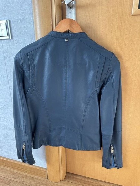 Women Massimo Dutti Jacket Navy 34 #5XK4