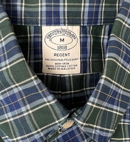 Brooks Brothers LS The Original Polo Stripe BD Supima Cotton NonIronRegent Fit M - Picture 8 of 15