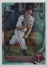 2022 Bowman Draft Chrome Aqua Lava Refractor 181/199 Connor Prielipp #BDC-8 xb2