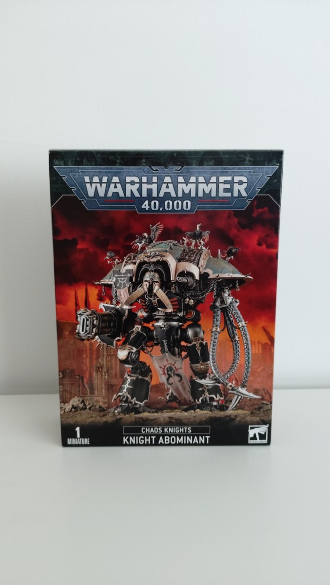 Games Workshop Warhammer 40,000 Chaos Knights: Knight Abominant