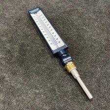 TRERICE BX9140307  BX9 Adjustable Angle Industrial Thermometer, 9.0" Scale