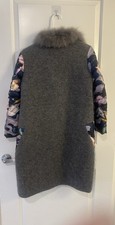 Max & Co. Fur Collar Printed Puffer Coat   Wo...