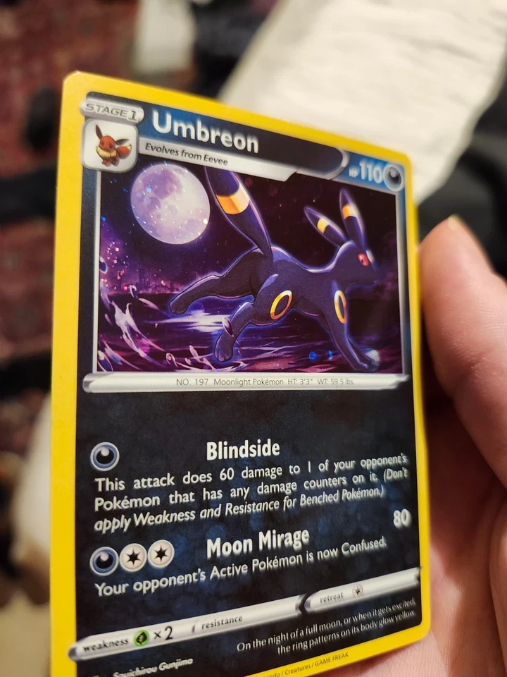 Umbreon SWSH129 SWSH: Sword & Shield Promo Cards Holo - Galaxy Swirl - Image 2 of 4