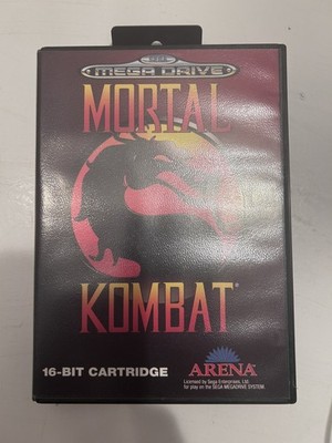 Sega Mega Drive Mortal Kombat Spiel Retro