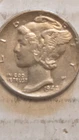 1942-D Silver Mercury Dime,  F/XF, But You Judge.      686.