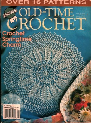 Old-Time Crochet Magazine | House of White Birches Spring 1990