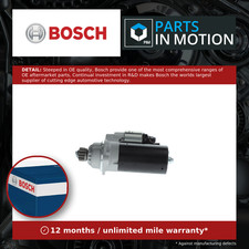 Starter Motor fits SEAT TARRACO KN2 2.0D 18 to 24 DFGA Bosch 02M911021P Quality
