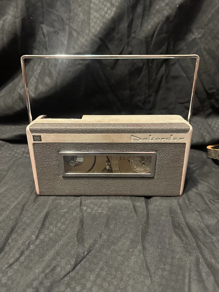 Dokorder Pt-4K Transistor Tape Recorder 1960s Denki Onkyo Brand with Box - Image 2 of 4