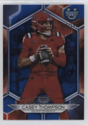 2023 Bowman U Blue Refractor 138/150 Casey Thompson #11 11oq