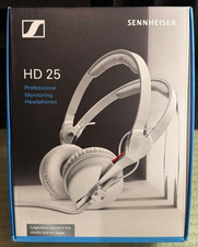 Sennheiser HD 25 White Monitor Headphone 75th Anniversary APAC Limited Model New