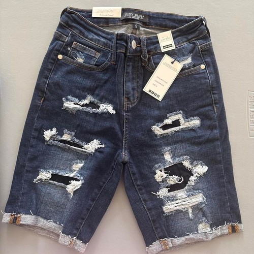 Judy-blue Women's Navy and Blue Shorts