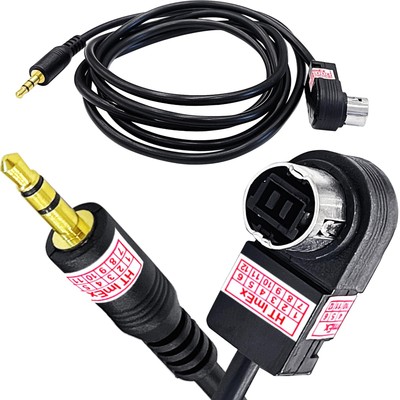 Alpine Ai-Net Aux-Kabel 3.5mm Wagenheber Zuleitung Radio Ipod IPHONE MP3 Adapter