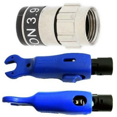Cabelcon F-59-TD SELF INSTALL 3.9 NI F-Stecker 6mm + Cabelcon Kabelabisolierer