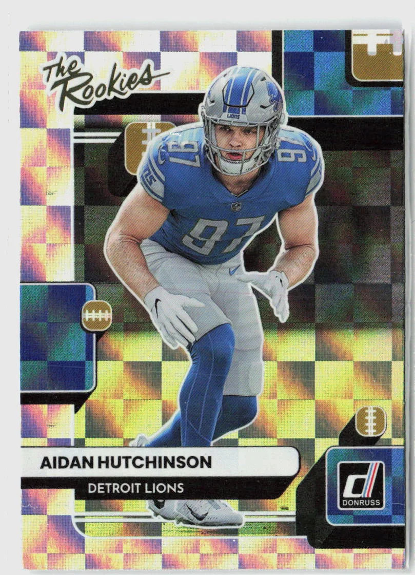 Aidan Hutchinson Panini Donruss the Rookies #TR13 Base