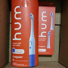 hum by Colgate Smart Rechargeable Electric Toothbrush Kit, Unisex-Adults