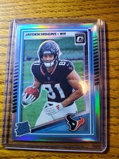 2025 Optic Jayden Higgins Rated Rookie Holo #225 (RC)
