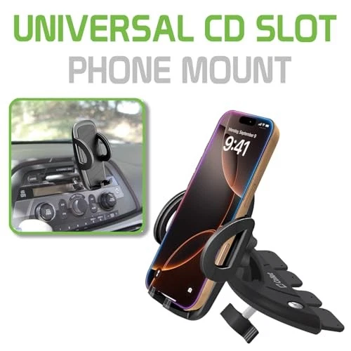 Cellet CD Slot Car Phone Mount Holder Compatible for Apple iPhone 12 11/ Pro 11 - Image 2 of 4