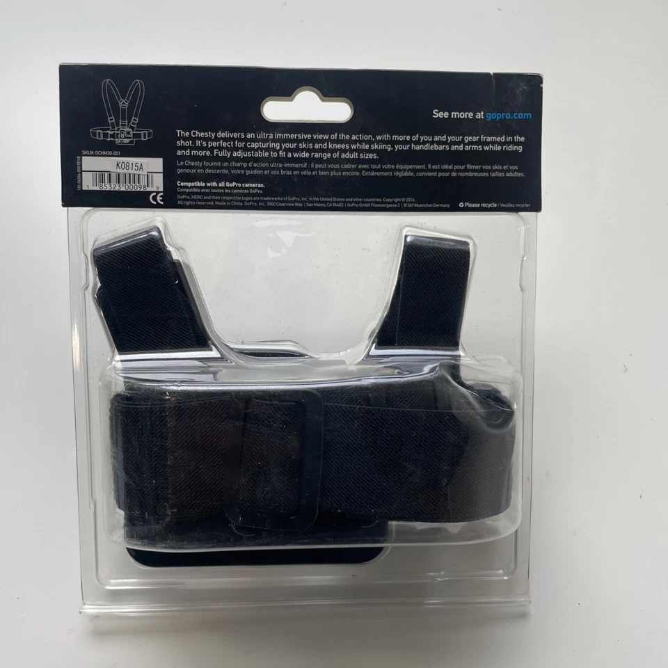 GoPro Chesty Chest Mount Harness - Go Pro Accessory - Model GCHM30-001 - New - Image 3 of 4
