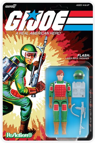 Super7 - G.I. Joe - ReAction+ Wv7 - Flash (Comic) [New Toy] Action