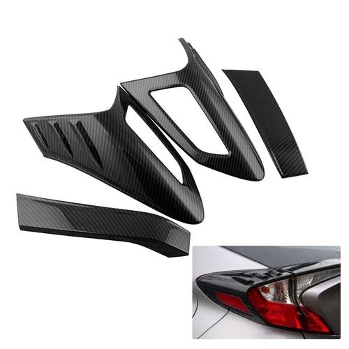 4 StüCke Carbon Fiber RüCk Leuchte Heck Leuchte Abdeckung für Fit C-H2805 - Afbeelding 3 van 10