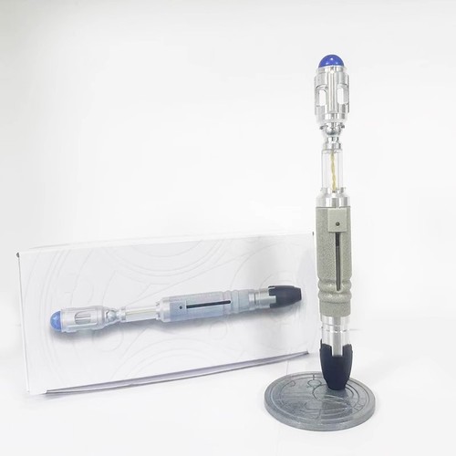 Cacciavite Sonico Metallico Del Dottore (11° Dottore) – Replica Con Luci LED – Cosplay Doctor Who - Foto 3