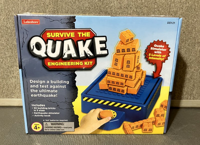 NEW Sealed Lakeshore Learning Toys Survive the Quake Engineering Kit