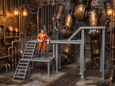 MODULAR INDUSTRIAL MECH PLATFORM 1:18 FIGURE DIORAMA ACCESSORY STAR WARS GI JOE