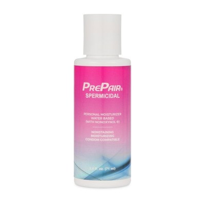 PrePair Spermicidal Personal Moisturizer   2.4 oz Water-Based Lubricant