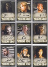 The Walking Dead Season Three Wardrobe / Autograph Card Selection