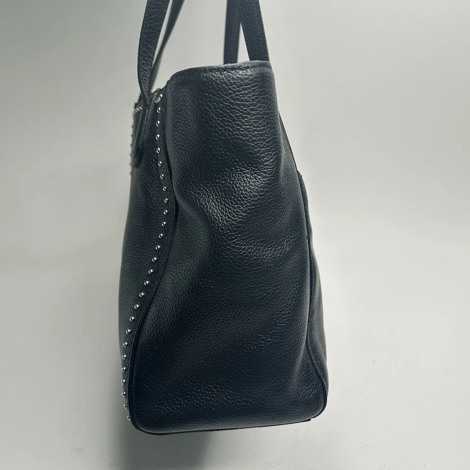 Chic BRIGHTON Black Pretty Tough Jax City Tote Bag Leather - Image 3 of 4