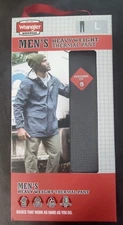 Wrangler Workwear Mens Heavyweight Thermal Pant Large Gray