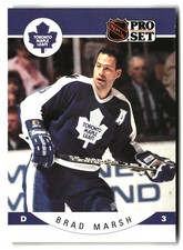 1990-91 Pro Set #285 Brad Marsh