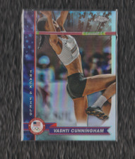 2024 Topps Chrome US Olympic Vashti Cunningham REF