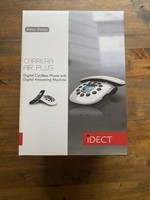 iDECT Carrera Air Plus Digital Cordless Phone and Answering Machine White